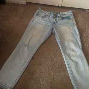 American Eagle crop jeans